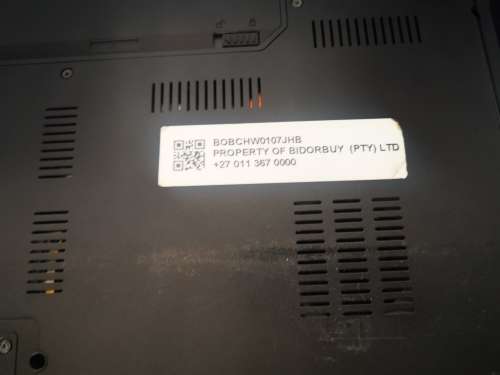 51.2 Gigabyte unsure of RAM 500Gb HDD Does not turn on, windows NOT installed