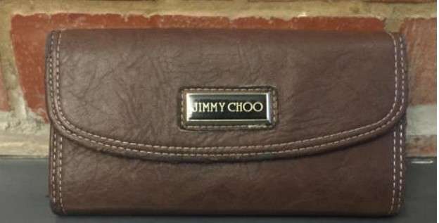 Vintage & Authentic Jimmy Choo Leather Wallet