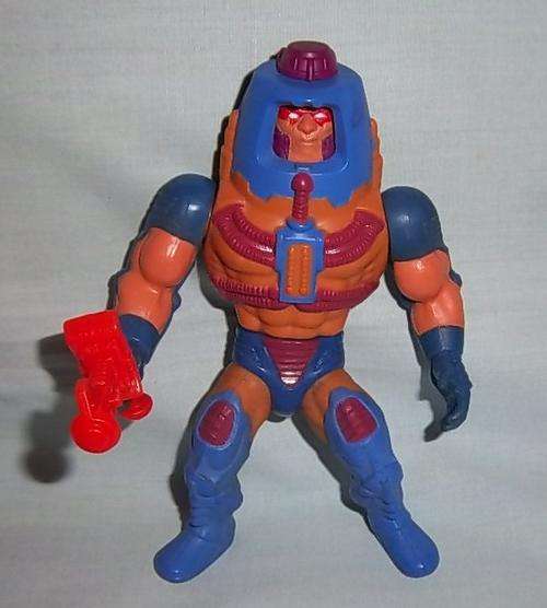 A MOTU MAN-E-FACES WITH WEAPON