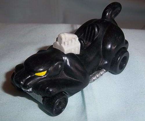A BLACK PANTHER SHAPE CAR BY HOTWHEELS, 1994