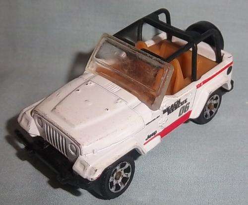 A BEACH RESCUE JEEP WRANGLER BY MATCHBOX, 1998