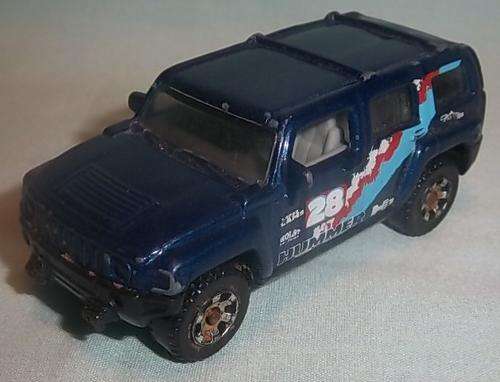 A BLUE HUMMER H3 BY  MATCHBOX 2004, MB666