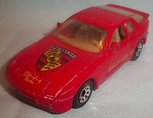 A RED PORSCHE 944 TURBO BY MATCHBOX 1987