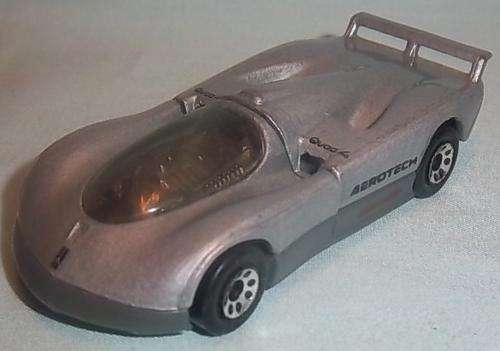 A SILVER OLDSMOBILE AEROTECH BY MATCHBOX 1989