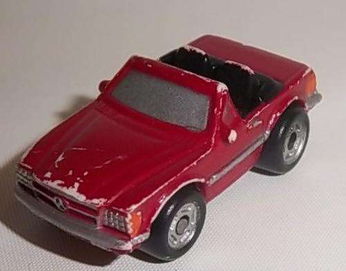A RED CONVERTIBLE BY MICRO MACHINES