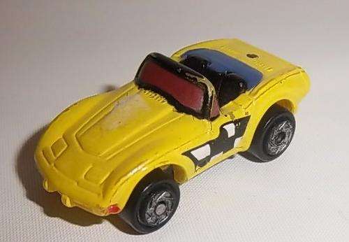 YELLOW CORVETTE CONVERTIBLE BY MICRO MACHINES