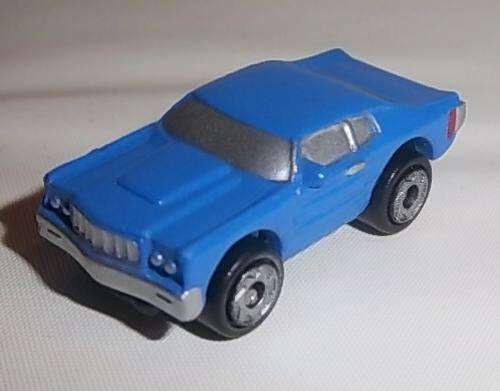A BLUE MUSCLE CAR BY MICRO MACHINES