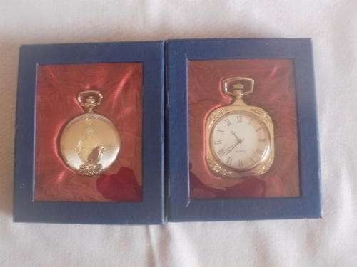 TWO POCKET WATCHES IN ORIGINAL BOXES