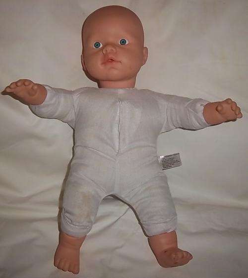 A VERY NICE DOLL WITH BLUE EYES