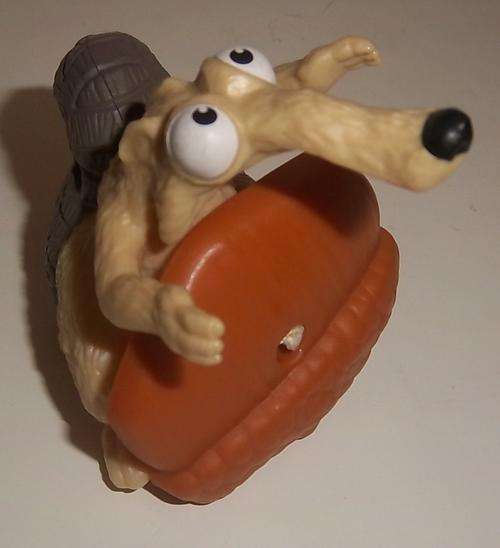SCRAT CHASING AN ACORN FROM ICE AGE MOVIE