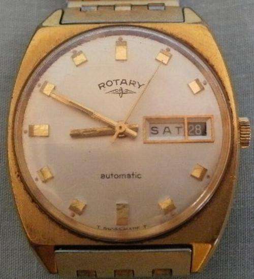 A STUNNING ROTARY AUTOMATIC MEN'S WRIST WATCH