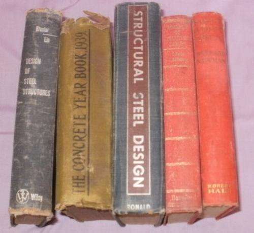 X5 OLD BOOKS STARTING AT R1