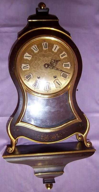A STUNNING VICTORIAN STYLE WALL OR MANTLE CLOCK