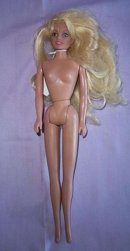 A BLONDE HAIR DOLL