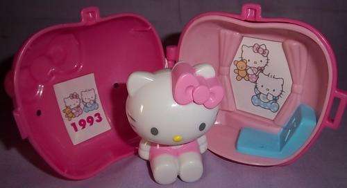 HELLO KITTY PINK APPLE WITH KITTY INSIDE