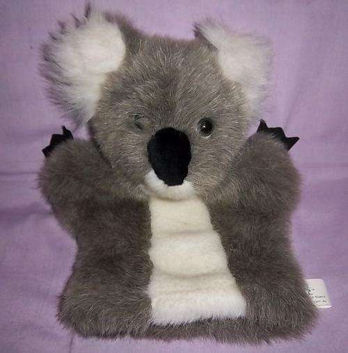 A KOALA HAND PUPPET