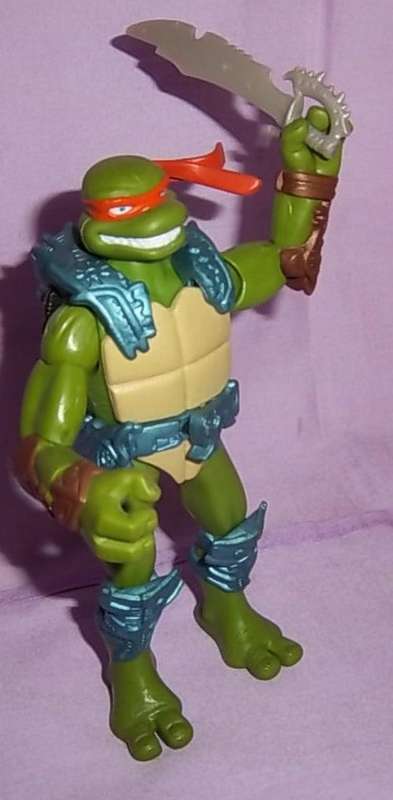 MICHELANGELO WITH ARMOUR - PLAYMATES TOYS 2007