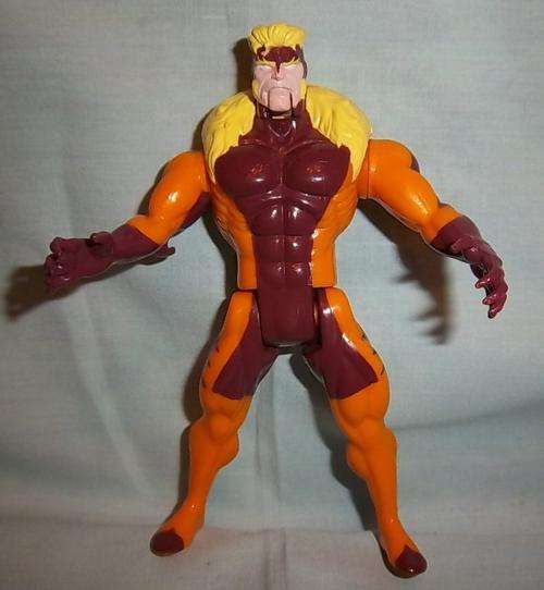 A RARE SABERTOOTH FIGURE BY TOY BIZ 1993