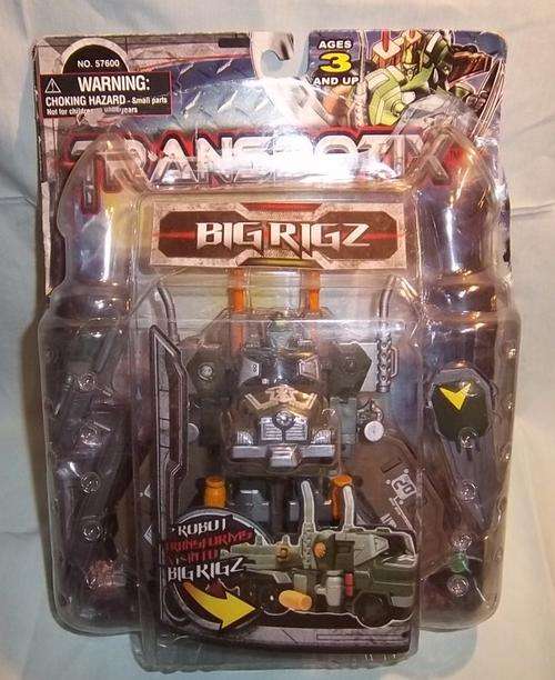 A BOXED TRANSBOTIX BIG RIG TRANSFORMING FIGURE