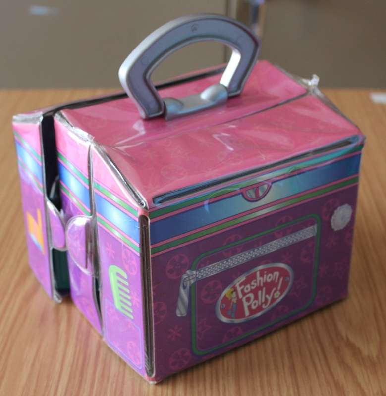 Polly Pocket - Super Stylin Mall - Salon and Bakery - Fold Case