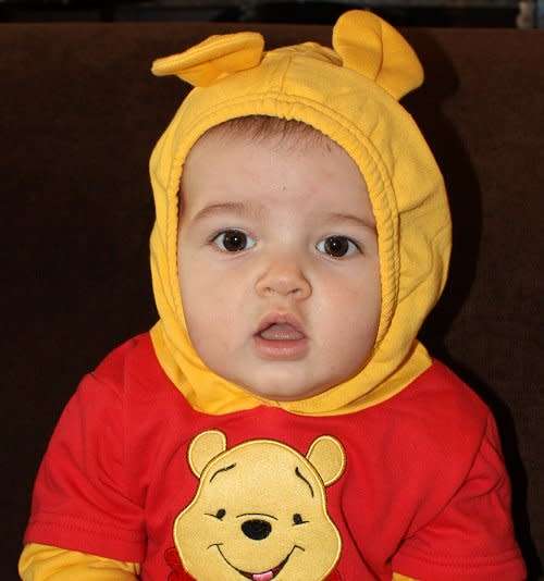 Baby Clothes - Pooh Bear Jumpsuit