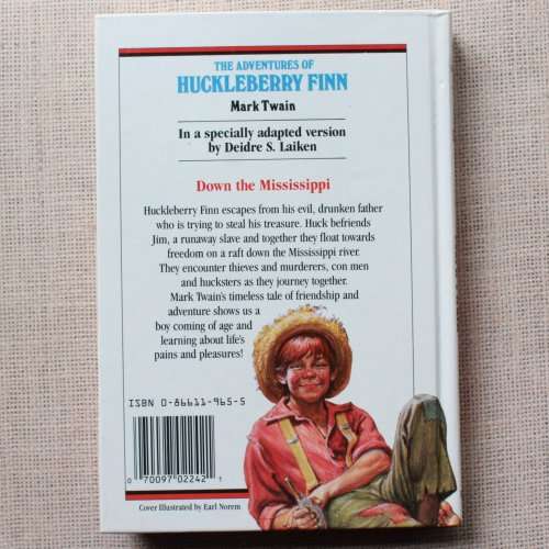 The Adventures of Huckleberry Finn by Mark Twain
