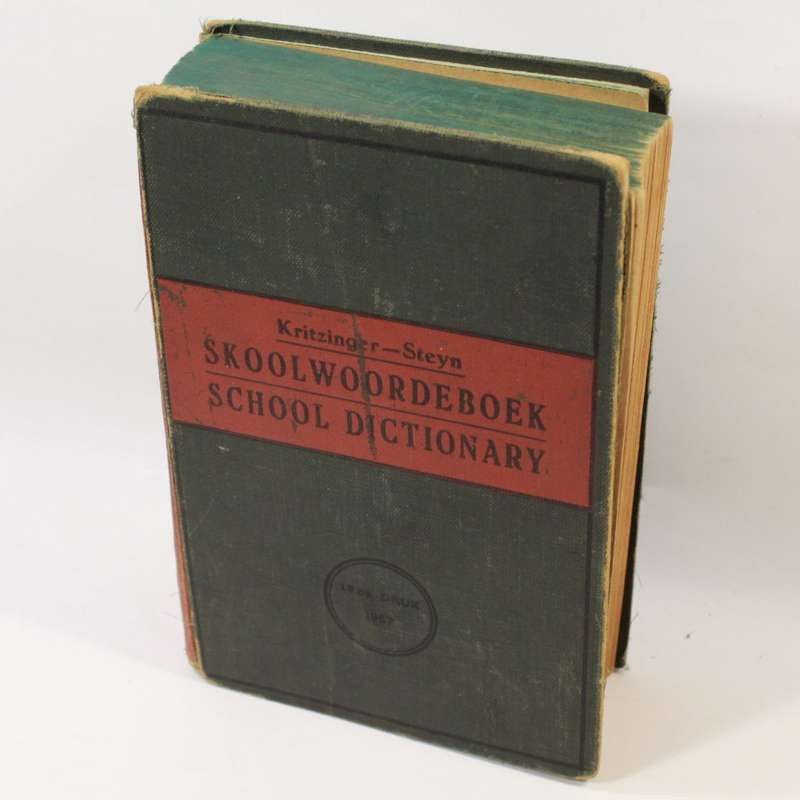 Skoolwoordeboek School Dictionary - Kritzinger Steyn
