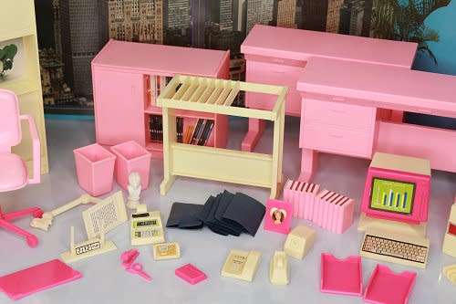 Office Play Set for Barbie by Arco