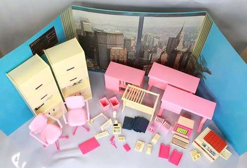 Office Play Set for Barbie by Arco
