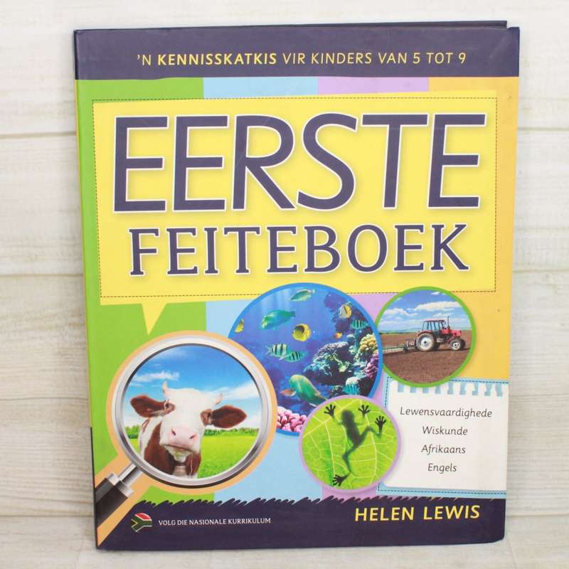 Eerste Feiteboek deur Helen Lewis (Afrikaans)
