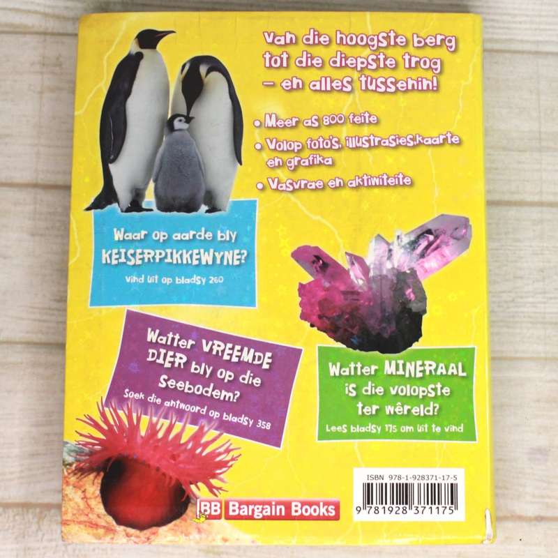 Fantastiese Feite oor Die Aarde deur Bargain Books (Afrikaans)