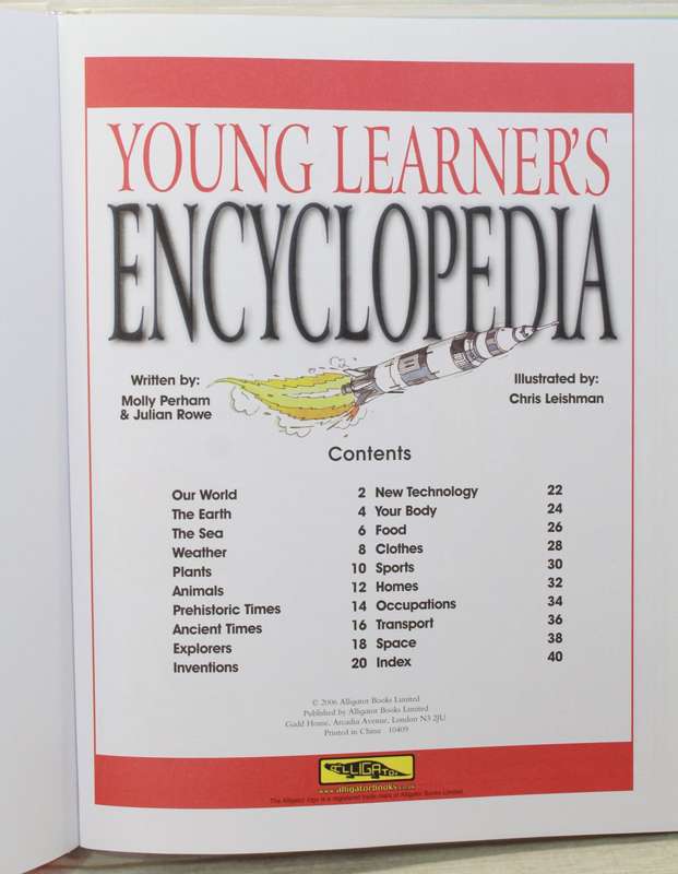 Young Learners Encyclopedia by Alligator Books