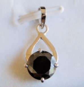 WOW**2.00ct Genuine Black Diamond Pendant** Stunning**