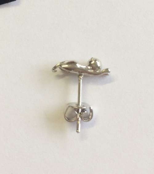 SALE! CUTE EARRINGS - CHOOSE LADYBUG, CROSS OR KITTEN