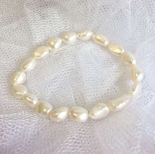 Genuine Cultured Pearl Bracelet