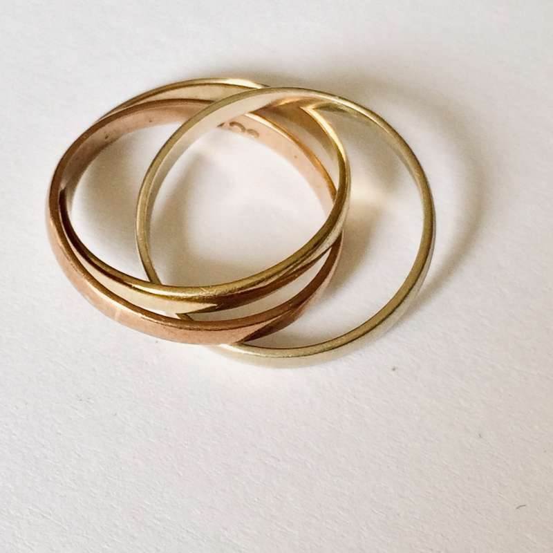 9ct Gold Russian Wedding Ring