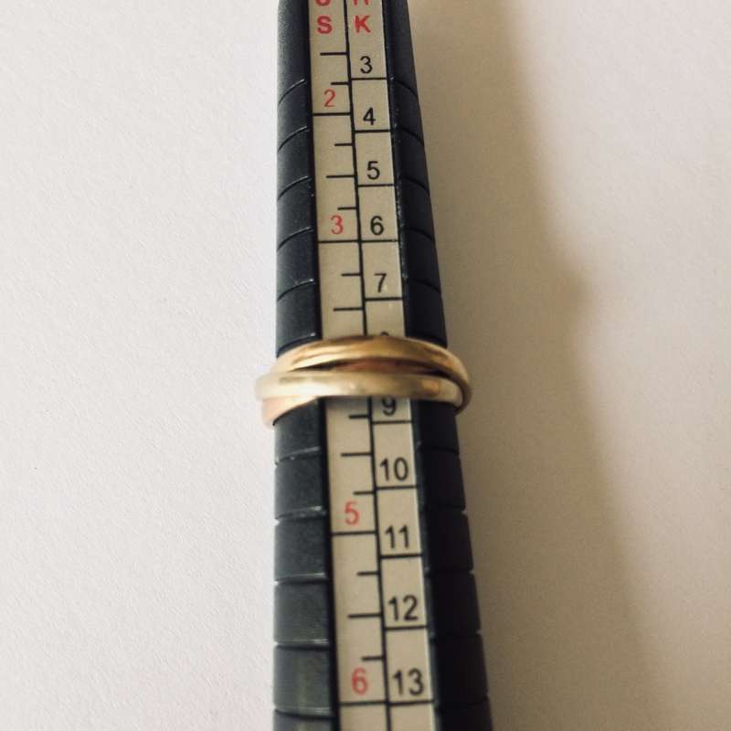 9ct Gold Russian Wedding Ring