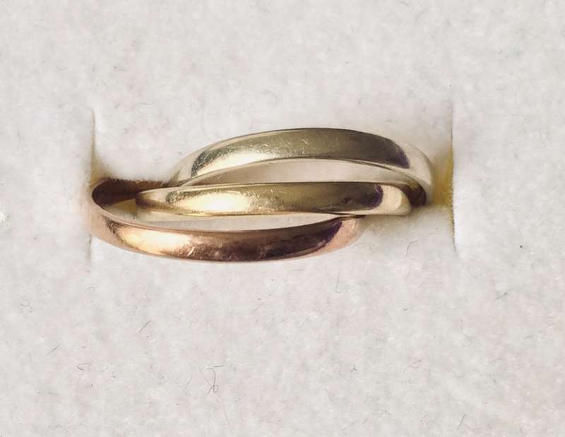 9ct Gold Russian Wedding Ring