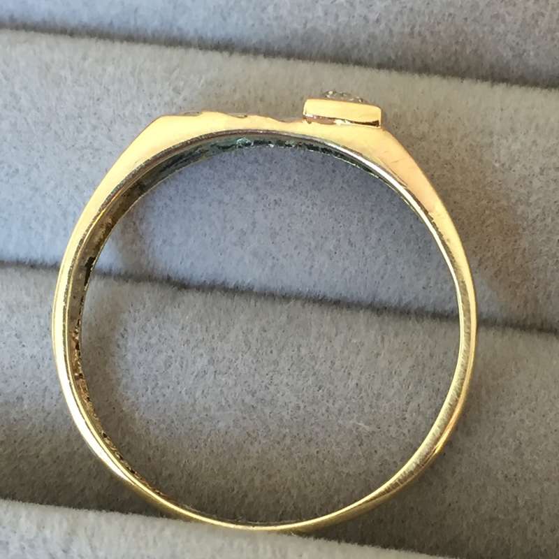Certified Gold Diamond Ring - Reduced