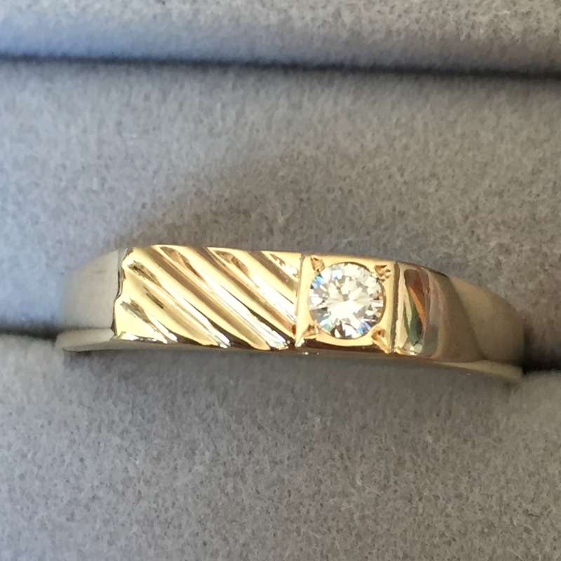 Certified Gold Diamond Ring - Reduced