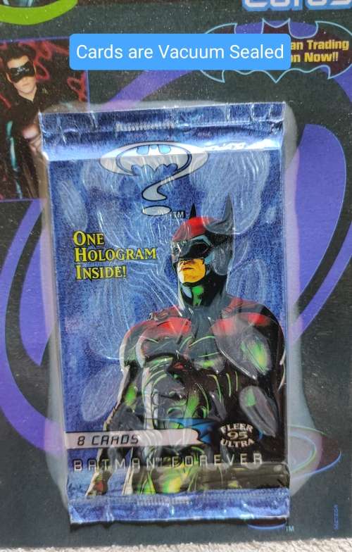 1995 Fleer Batman Forever Sealed Collectible Cards