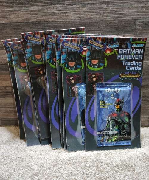 1995 Fleer Batman Forever Sealed Collectible Cards