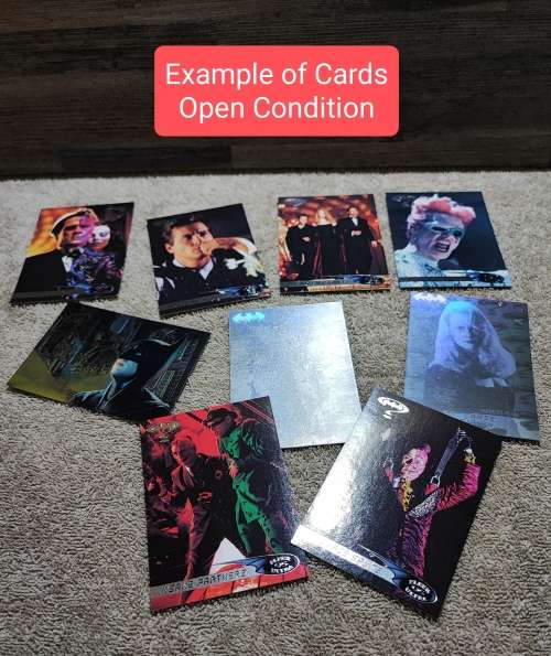 1995 Fleer Batman Forever Sealed Collectible Cards