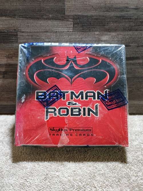 1997 SkyBox Batman and Robin Factory Sealed Box Collectible Cards