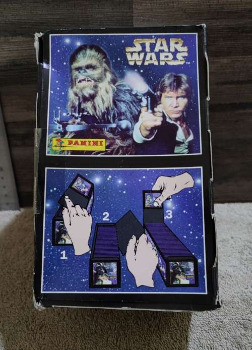 1996 Panini Star Wars Collectible Stickers(Factory Sealed Box)