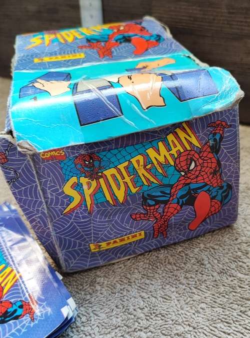 1995 Panini Marvel`s Spiderman Collectible Stickers(Factory Sealed)