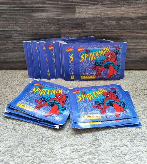1995 Panini Marvel`s Spiderman Collectible Stickers