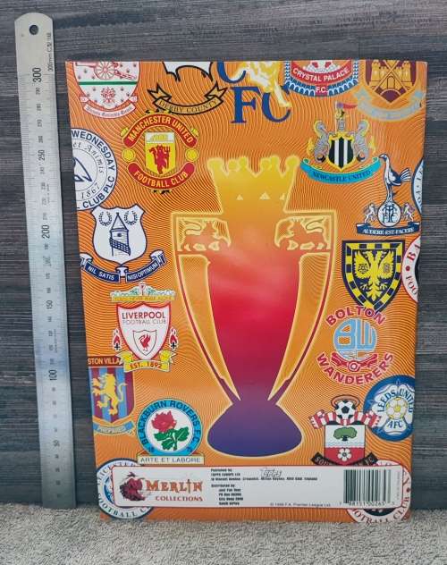 1998 Merlin`s by Topps Premier League Sticker Album & Collectible Stickers
