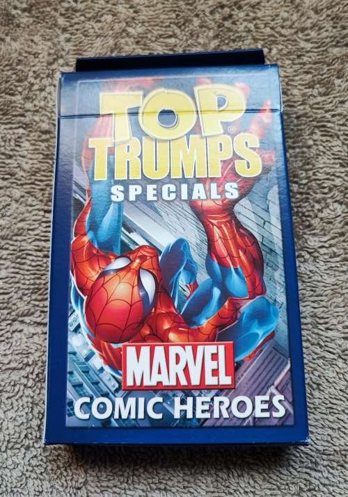2003 Top Trumps Marvel Comic Heroes Cards