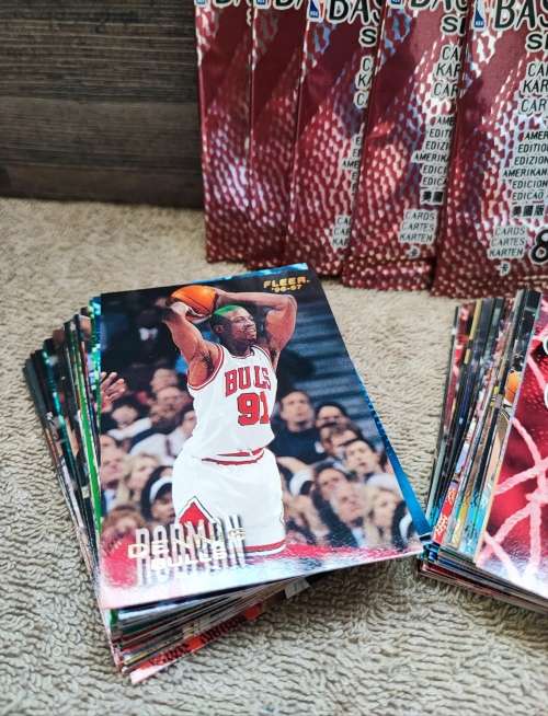 96/97 Fleer NBA Basketball Collectible Cards(Factory Sealed & Loose)